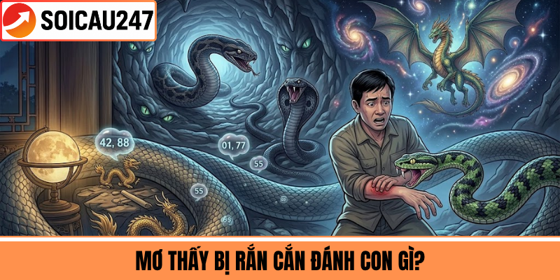 Mơ Thấy Bị Rắn Cắn Đánh Con Gì?