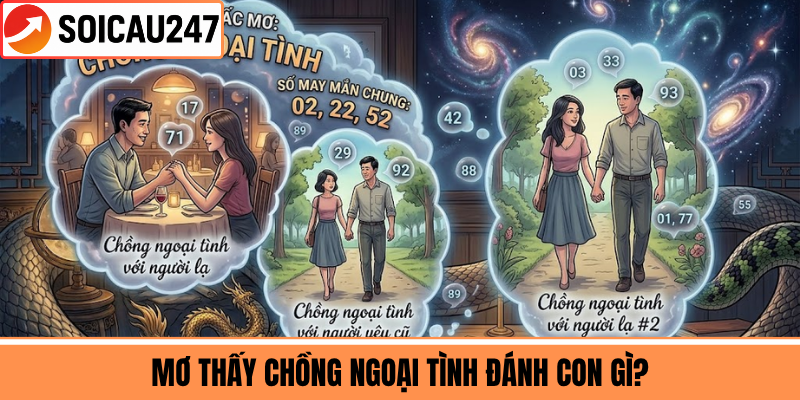 Mơ Thấy Chồng Ngoại Tình Đánh Con Gì?