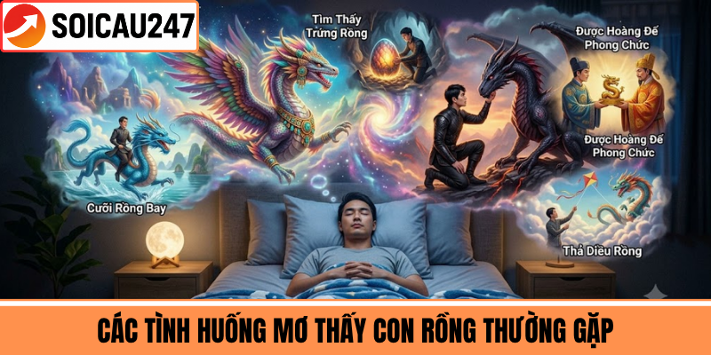 Các Tình Huống Mơ Thấy Con Rồng Thường Gặp