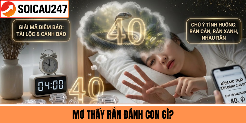 Mơ Thấy Rắn Đánh Con Gì?